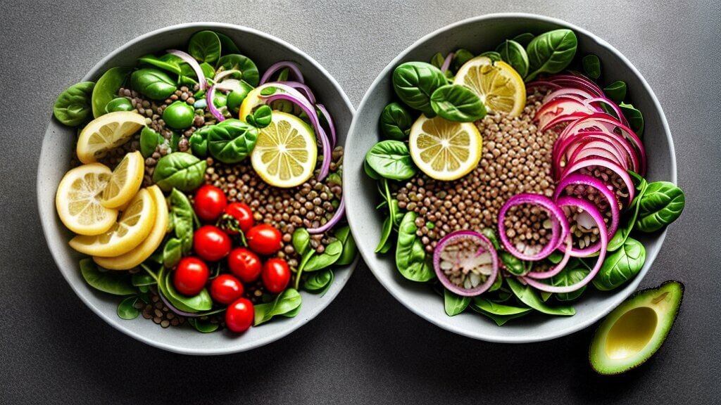 Ensalada de lentejas