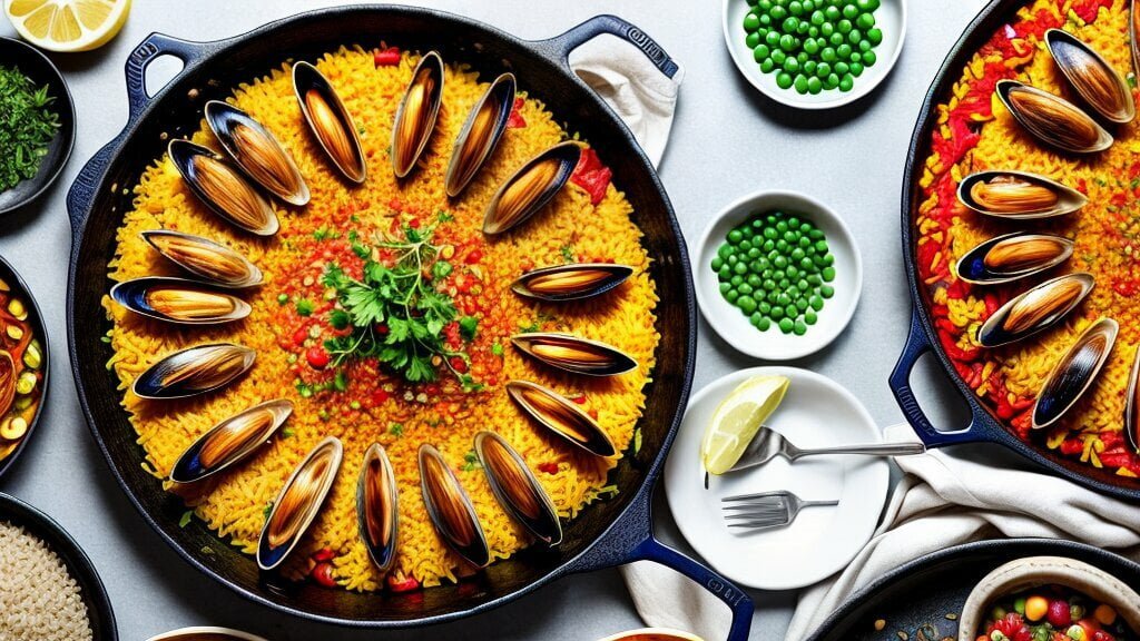 paella española