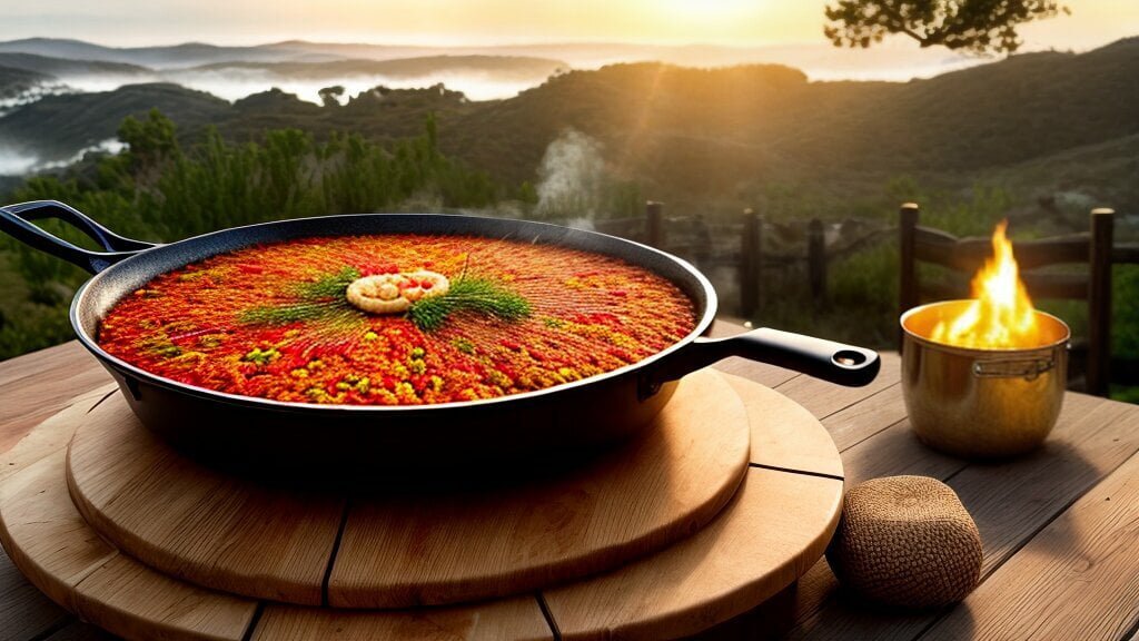 paella española